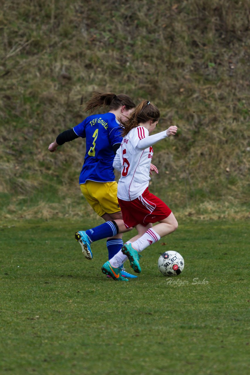 Bild 185 - B-Juniorinnen Tus Tensfeld - TSV Gnutz o.W. : Ergebnis: 1:3